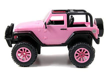 Load image into Gallery viewer, Jada Toys GIRLMAZING Big Foot Jeep R/C Vehicle (1:16 Scale), Pink - sctoyswholesale
