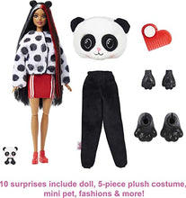 Load image into Gallery viewer, Barbie Cutie Reveal Doll with Panda Plush Costume &amp; 10 Surprises Including Mini Pet &amp; Color Change - sctoyswholesale
