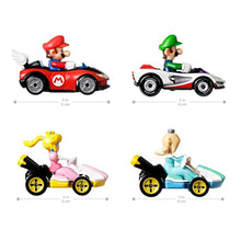 Load image into Gallery viewer, Hot Wheels Mario Kart Vehicle 4-Pack, Set of 4 Fan-Favorite Characters - sctoyswholesale
