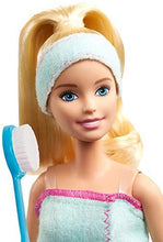 Load image into Gallery viewer, Barbie Spa Doll, Blonde, Including Neck Pillow, Rubber Duck and Cucumber Eye Masks - sctoyswholesale
