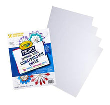Load image into Gallery viewer, Crayola White Construction Paper, Premium Art Supplies - sctoyswholesale
