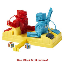 Load image into Gallery viewer, Rock ‘Em Sock ‘Em Robots Boxing Game with Manually Operated Red Rocker and Blue Bomber Figures in Ring - sctoyswholesale
