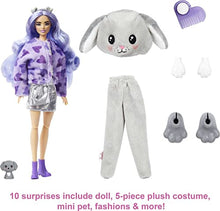 Load image into Gallery viewer, Barbie Cutie Reveal Doll with Puppy Plush Costume &amp; 10 Surprises Including Mini Pet &amp; Color Change - sctoyswholesale
