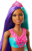 Load image into Gallery viewer, Barbie Dreamtopia Mermaid Doll, 12-inch, Teal and Purple Hair - sctoyswholesale
