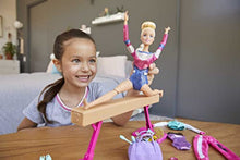 Load image into Gallery viewer, Barbie Gymnastics Playset: Barbie Doll with Twirling Feature, Balance Beam, 15+ Accessories - sctoyswholesale
