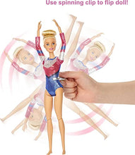 Load image into Gallery viewer, Barbie Gymnastics Playset: Barbie Doll with Twirling Feature, Balance Beam, 15+ Accessories - sctoyswholesale
