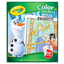 Load image into Gallery viewer, Crayola Frozen Coloring Pages &amp; Sticker Book - sctoyswholesale
