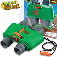 Load image into Gallery viewer, Nature Bound Binoculars for Kids Hit Resolution 6x35 - High Power Kids Binoculars with Built in Compass for Bird Outdoor Exploration - sctoyswholesale
