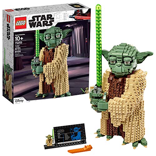 LEGO Star Wars: Attack of The Clones Yoda 75255 Yoda Building Model and Collectible Minifigure with Lightsaber (1,771 Pieces) - sctoyswholesale
