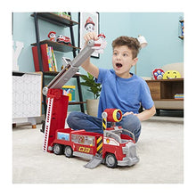 Load image into Gallery viewer, PAW Patrol, Marshall’s Transforming Movie City Fire Truck with Extending Ladder, Lights, Sounds and Action Figure - sctoyswholesale

