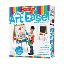 Load image into Gallery viewer, Melissa &amp; Doug Deluxe Wooden Standing Art Easel, Multi, Artistic (1282) - sctoyswholesale

