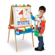 Load image into Gallery viewer, Melissa &amp; Doug Deluxe Wooden Standing Art Easel, Multi, Artistic (1282) - sctoyswholesale
