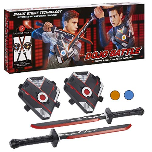 Dojo Battle Electronic Battling Game with Smart Strike Technology Swords and Chest Pieces, Multicolor - sctoyswholesale