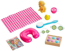 Load image into Gallery viewer, Barbie Spa Doll, Blonde, Including Neck Pillow, Rubber Duck and Cucumber Eye Masks - sctoyswholesale
