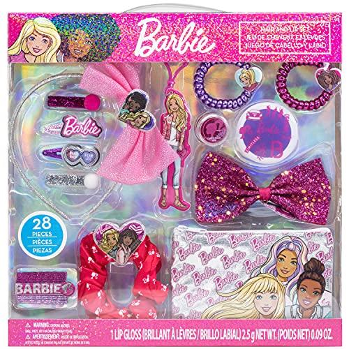 Barbie - Townley Girl Hair Accessories Box|Gift Set for Kids Toddlers Girls|Ages 3+ (28 Pcs) Including Hair Bow, Headband, Hair Clips, Hair Pins and More, for Parties, Sleepovers and Makeovers - sctoyswholesale