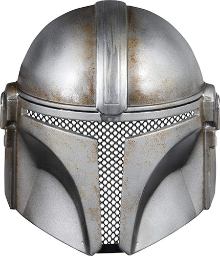 Star Wars The Mandalorian Battle Damaged Half-Mask, As Shown, One Size - sctoyswholesale