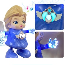 Load image into Gallery viewer, Disney Frozen Elsa Dance Robot Rotating Singing Musical Toy Fairy Princess Dolls Toys Colorful - sctoyswholesale
