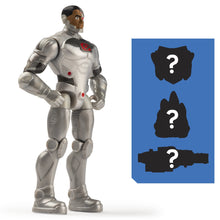 Load image into Gallery viewer, DC Comics DC Comics 4-Inch Cyborg Action Figure with 3 Mystery Accessories, Adventure 2 - sctoyswholesale
